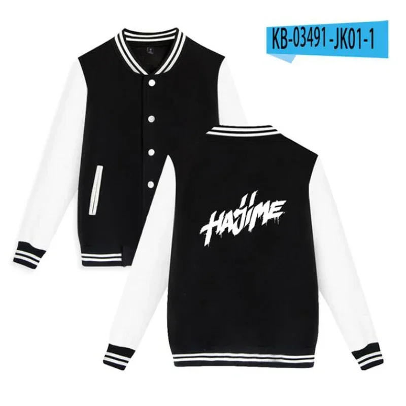 Hajime talked Andy Panda zip up baseball jacket men bomber jacket streetwear hip hop Harajuku baseball uniform casual sportswear