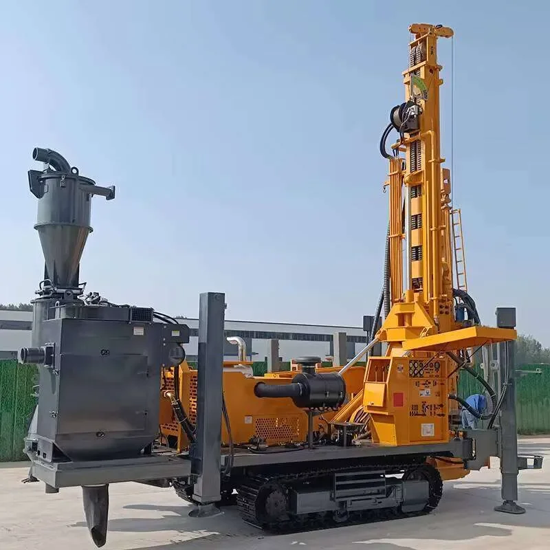 Crawler Mounted RC Drilling Rig For Sale High Efficiency Reverse Circulation Drilling Machine For Mineral Explorations
