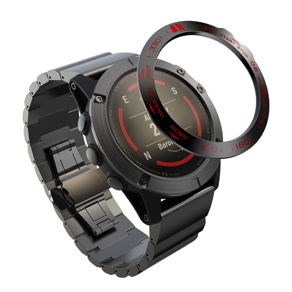 

Metal Watch Bezel Protective Shell for 5X Slim Lightweight Fashionable Design Dust Scratch Damage Protection Watch