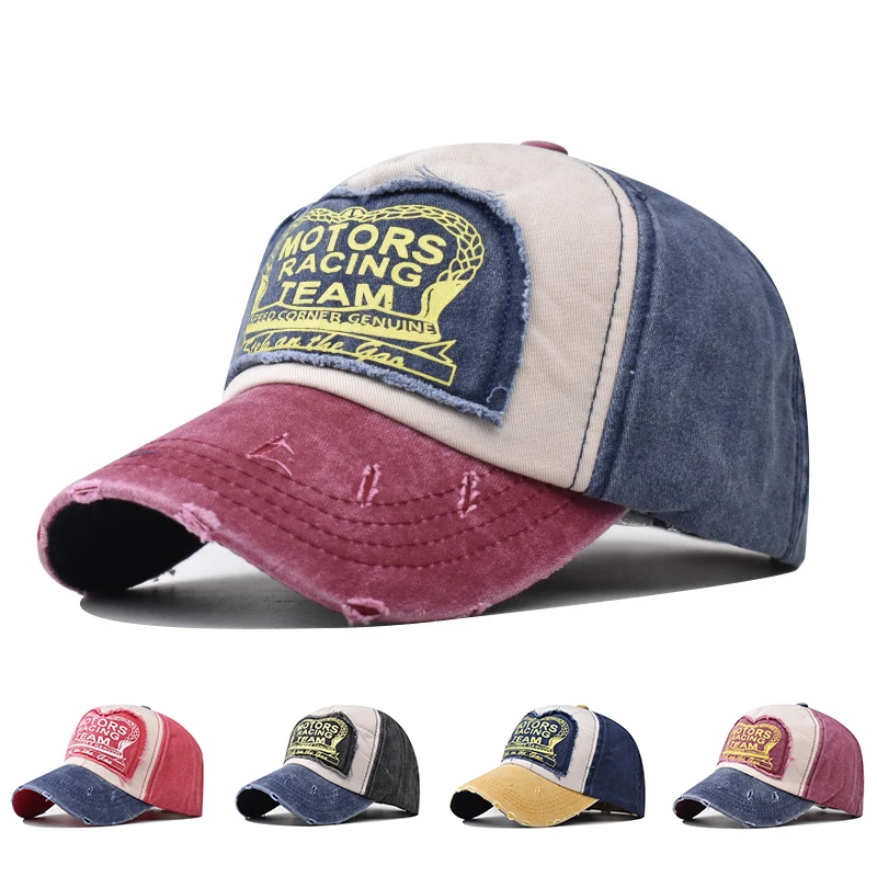 

New Fashion Cotton Baseball Caps Snapback Hip Hop Spring Outdoor Autumn Summer Casual Multicolor Letter Brimless Hats Men Women