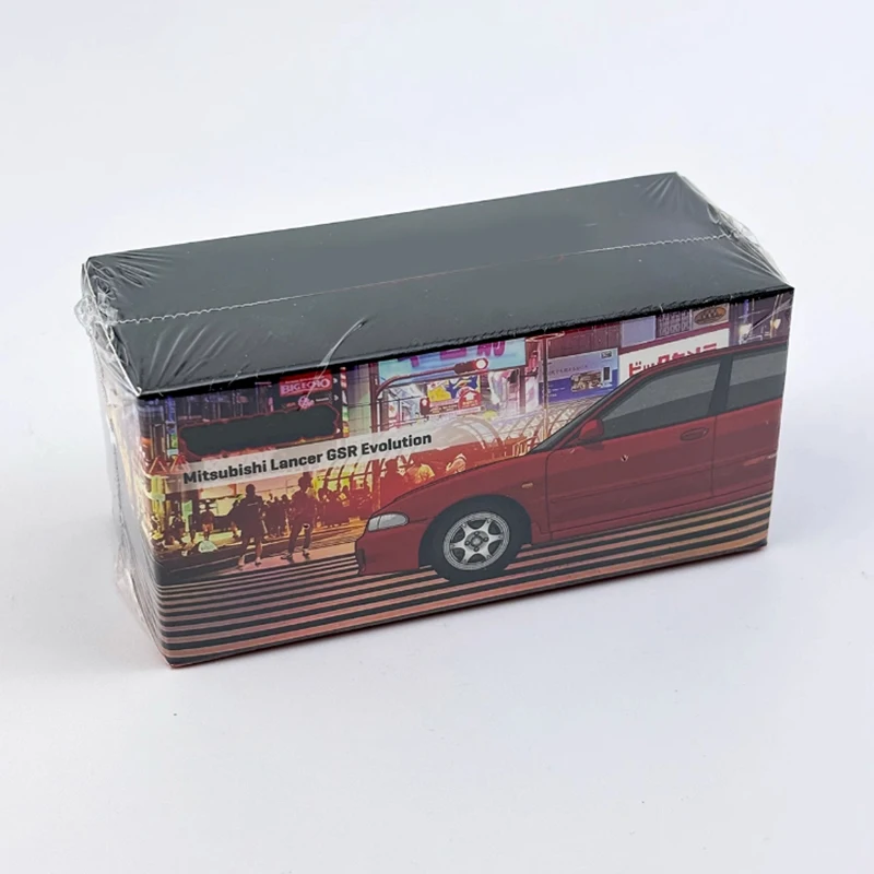 Maßstab 1:64 EVO GSR Evolution Simulation Legierung Auto Modell Sammeln Ornament Geschenk Spielzeug Souvenir Dekoration Statische Anzeige