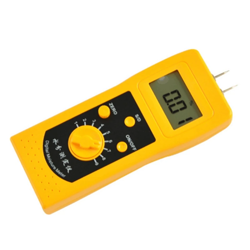 DM300R Digital Meat Moisture Meter Pork, Beef, Lamb, Chicken Moisture Analyzer Range 10-90% with LCD EU Plug