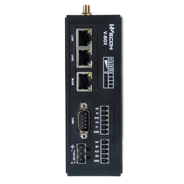 WECON Gateway Box V-BOX H-4G AG SG WF remote debugging web scada API interface app monitoring