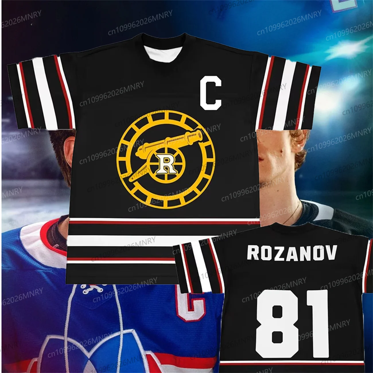 

Футболка Llya Rozanov 81Bos Raiders Tee TV Heated Rivalry, уличная одежда унисекс, мужская футболка, 3D мужская футболка, детская футболка с короткими рукавами, быстросохнущая