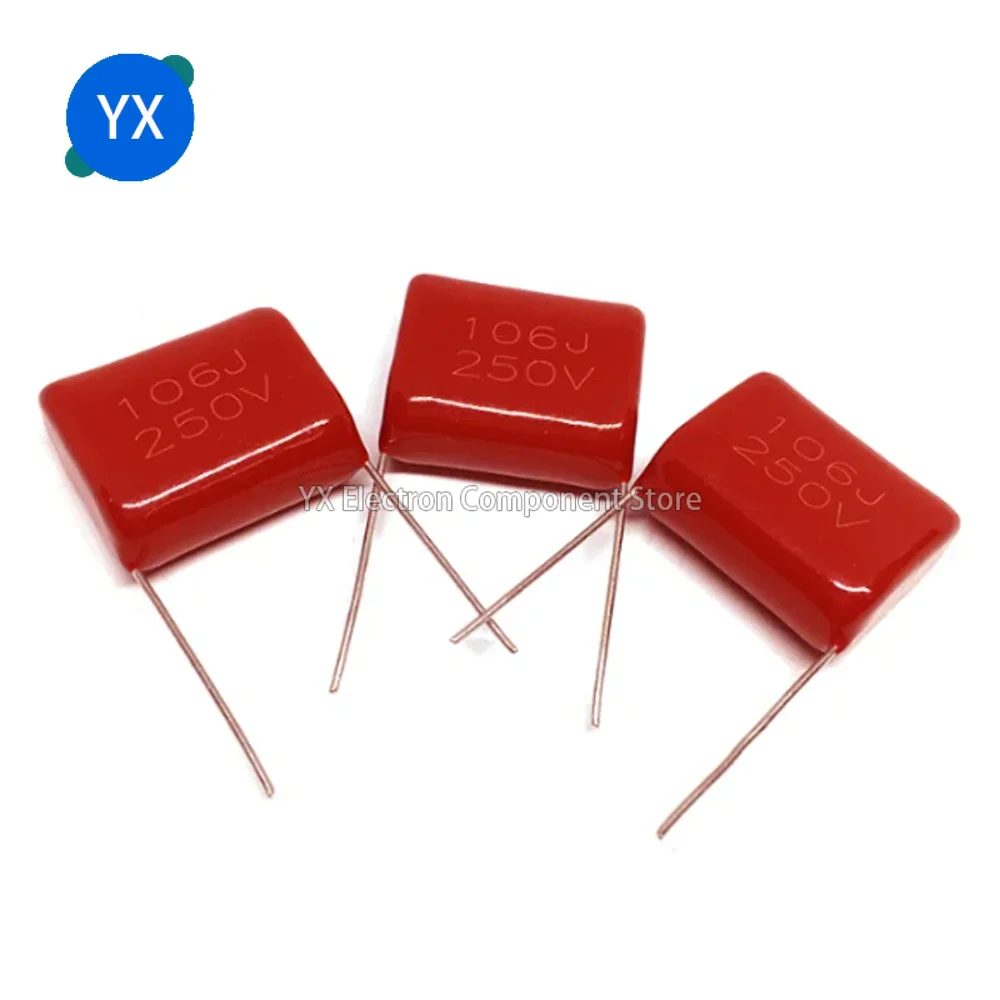 

100PCS CBB21/22 Capacitor 250V 103J 104J 105J 106J 125J 155J 205J 224J 225J 334J 335J 474J 475J 564J 684J 685J 824J 825J