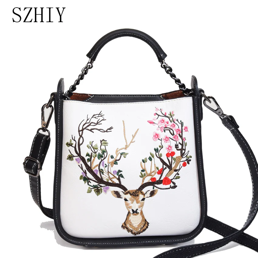 

Luxury Designer Handbag Women One Shoulder Bag Retro Embroidered Handbag High-quality Office Crossbody Purse for Mom Gift Tote