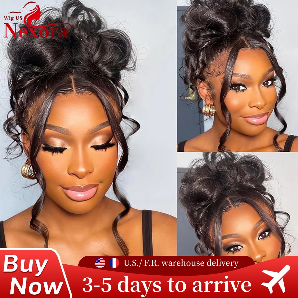 

Invisible Strap 360 Full Lace Wig Body Wave Frontal Wig Brazilian Natural Color Human Hair Wig 360 Hd Lace Wig Loose Body Wave