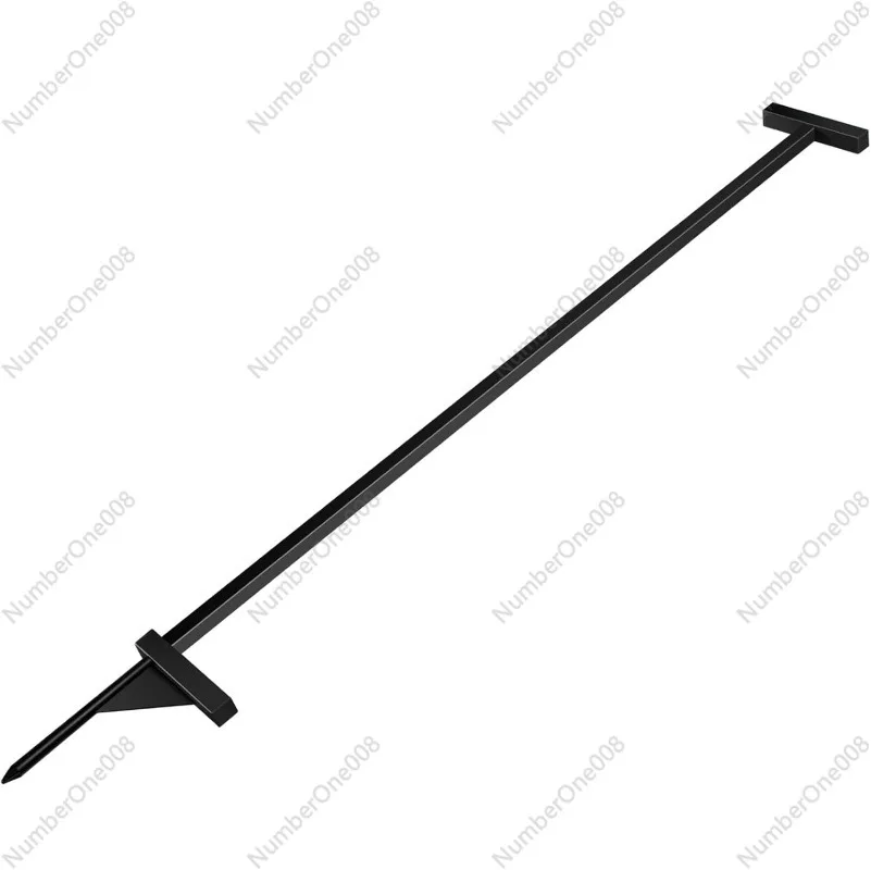 

Heavy-duty steel fence post repair piles, fence post anchor ground nails, for repairing sloping/broken wooden fences