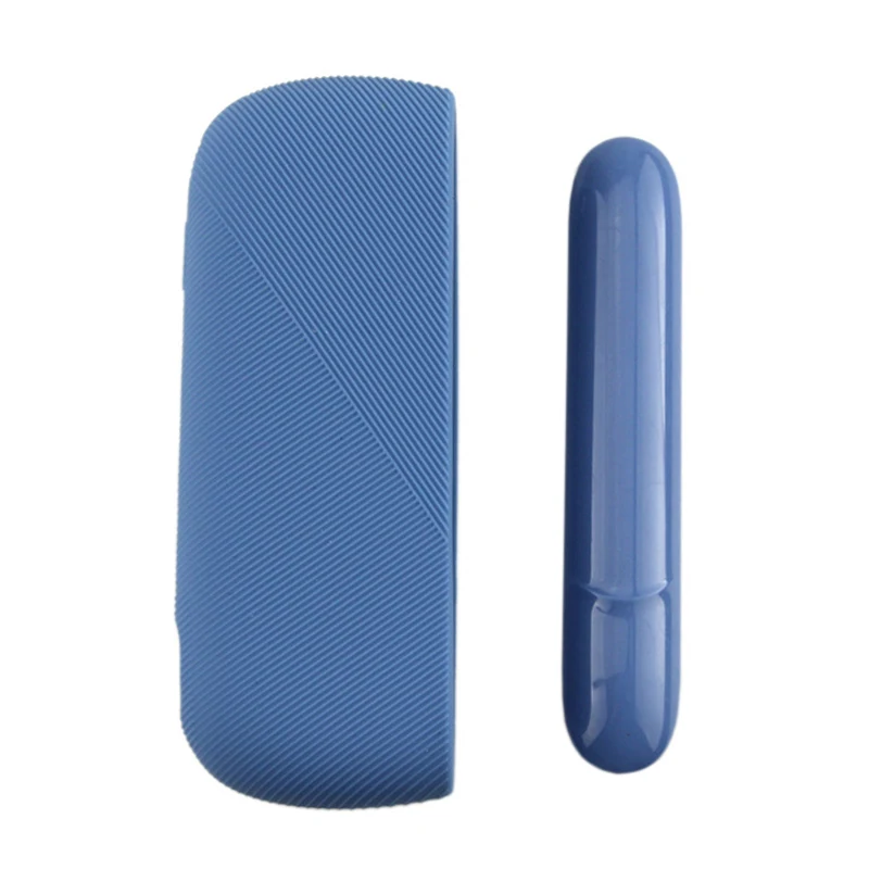 18 Colors Twill Soft Silicone Material Cover for IQOS 3Duo Non Skin Silicone Case for IQOS 3 Duo Protective Cover for ICOS 3/3.0