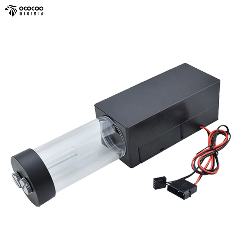 OCOCOO Pump And Reservoir Combo PWM Speed Control Using For Computer Water Coolinng System POM+PPS+Acrylic DC12V 28W OC-H09C