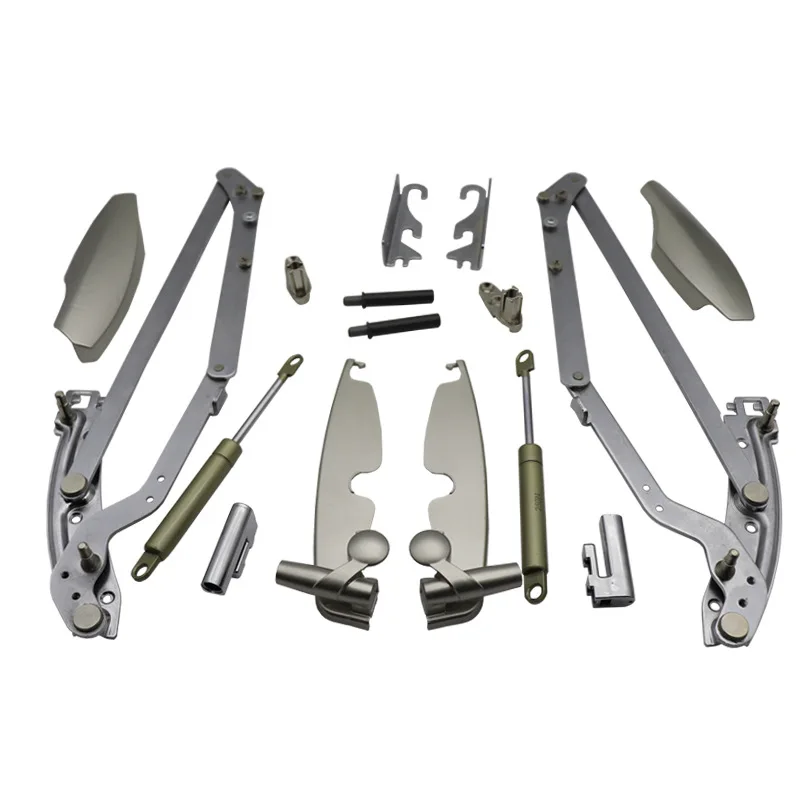 

Oblique upturn door support, cabinet door pneumatic pressure rod support, heavy-duty cabinet door support rod damping buffer