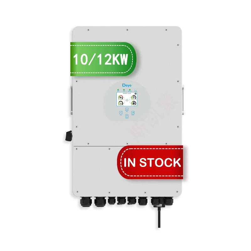 SUN-10K-SG04LP3-EU 8KW 10KW 12KW IP65 Three Phase 8000w Solar Three Phase 2 MPPT Hybrid Inverter