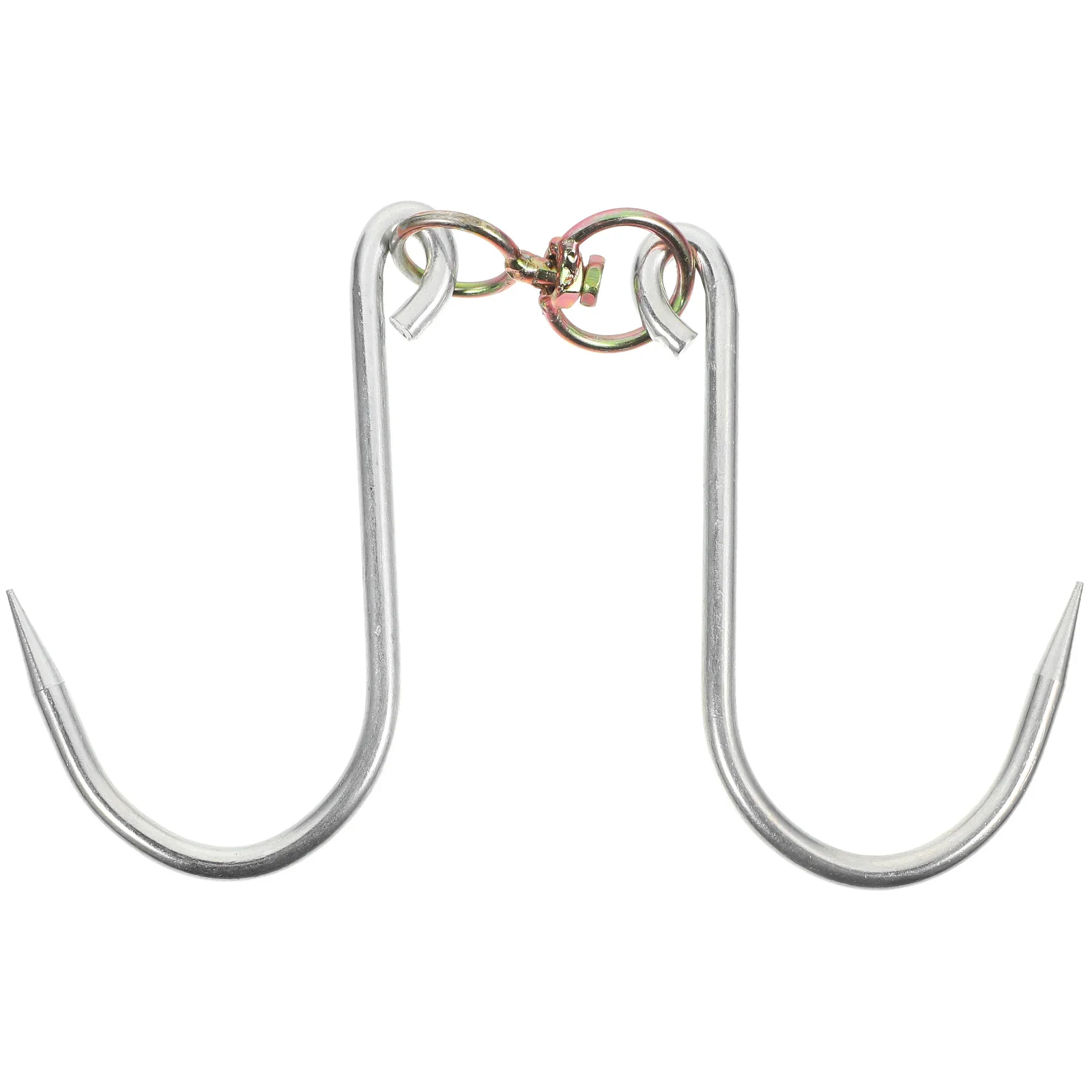 

Sausage Hook Meat Hanging Tool for Butchering Cured Meats Poultry Fish Home Slaughterhouse Use Heavy Duty Metal Construction