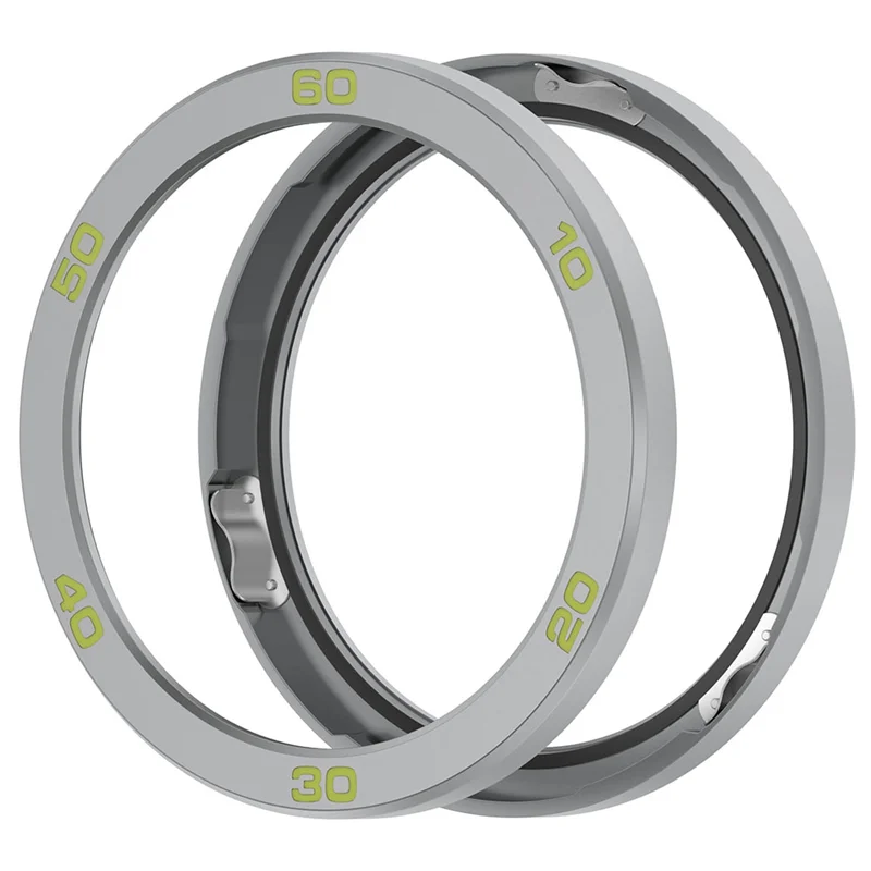AA08-Metal Lunetta Anello Protezione in metallo Cassa dell'orologio Coperchio del cinturino Pellicola in vetro temperato Orologio Lunetta Shell per CMF By Watch Pro 2