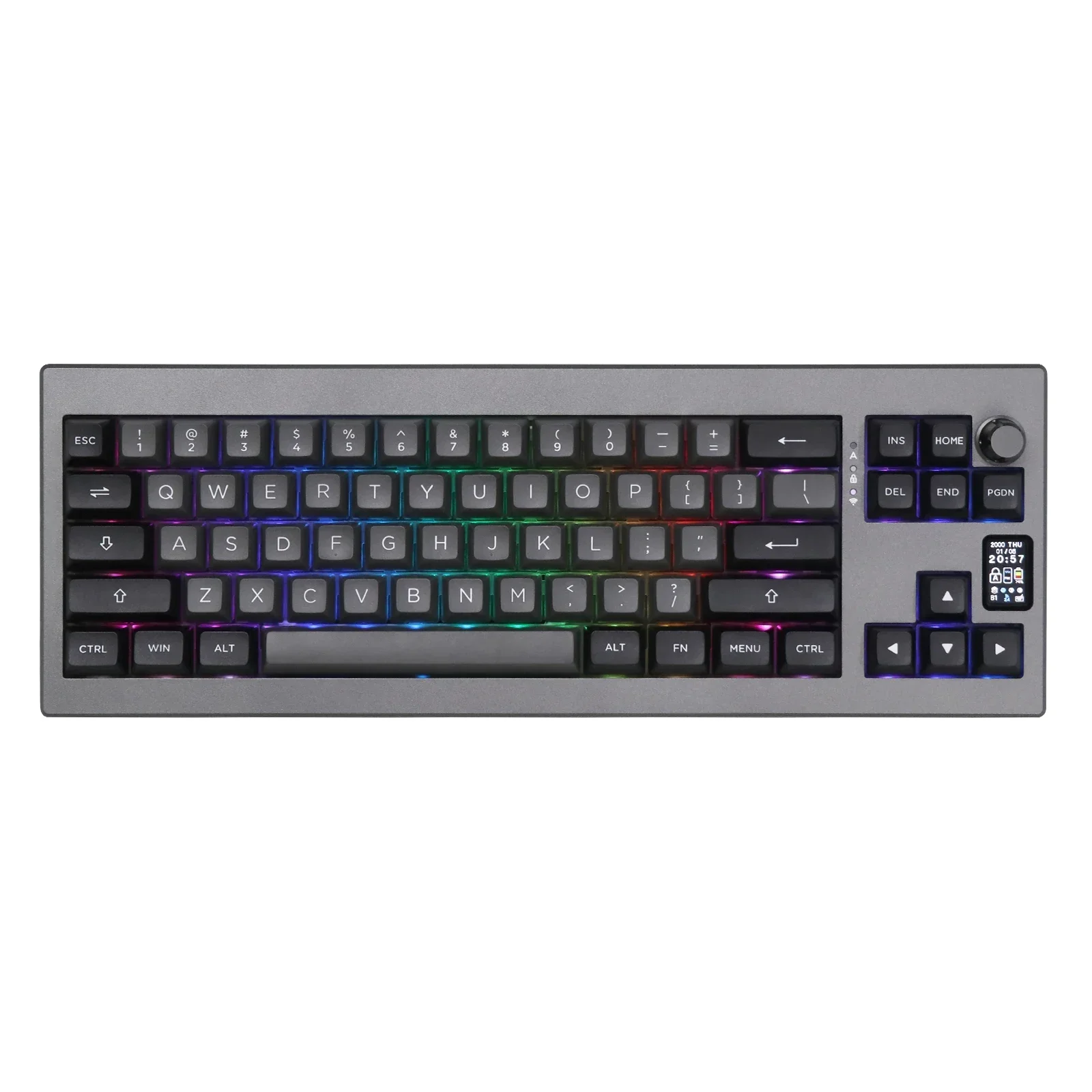 

Epomaker Shadow-X 70% Gasket Mount Hot Swappable Keyboard lekker switch keyboard hot swappable mechanical keyboard wooting