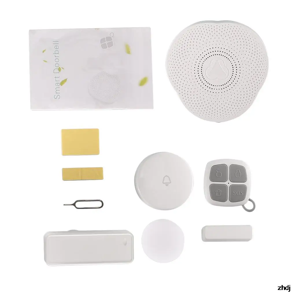 กริ่งหน้าประตู & ไฟกลางคืนระบบเตือนภัยในตัว4.0ปลั๊กของเรารองรับการติดต่อประตู /pir พร้อมรับคำพูดด้วยเสียงเซ็นเซอร์ตรวจจับการเคลื่อนไหว