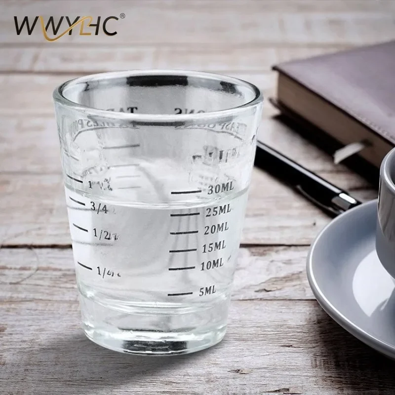 Suitable for Thickened Glass Graduated Measuring , Concentrated Cup, Coffee Cup 60ML