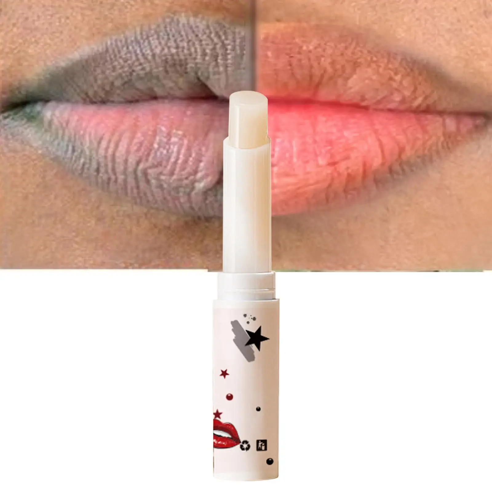 Pure Natural Lip Whitening Lightening Bleaching Black Removal Balm Eliminate Uneven Darkness on Lips Treatment Care