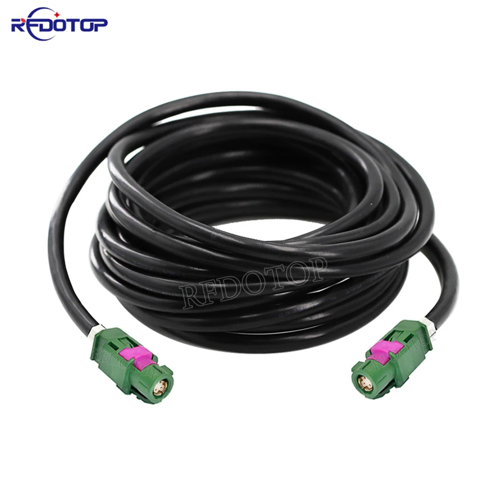 HSD LVDS Cable Code E Female to Female Connector 4 Pin High Speed Data HSD Cable 4 Core 535 Line Wire Harness for Benz BMW Audi