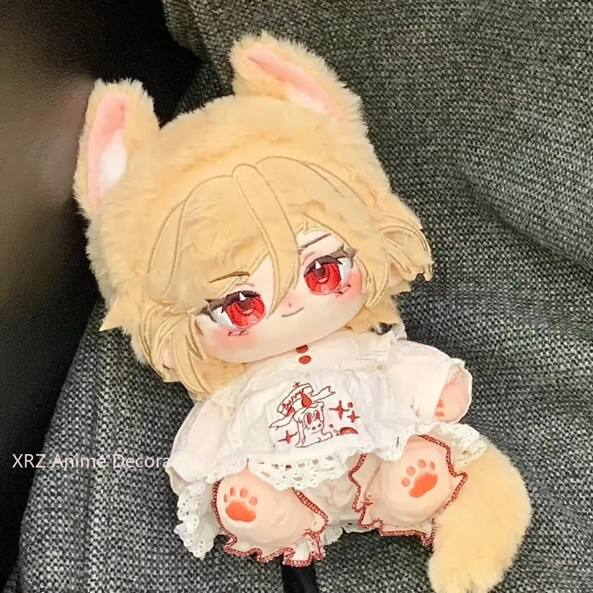 Nuevo 20cm Genshin Impact Kaveh algodón felpa Cosplay peluche Linda figura marioneta Prop regalo de cumpleaños