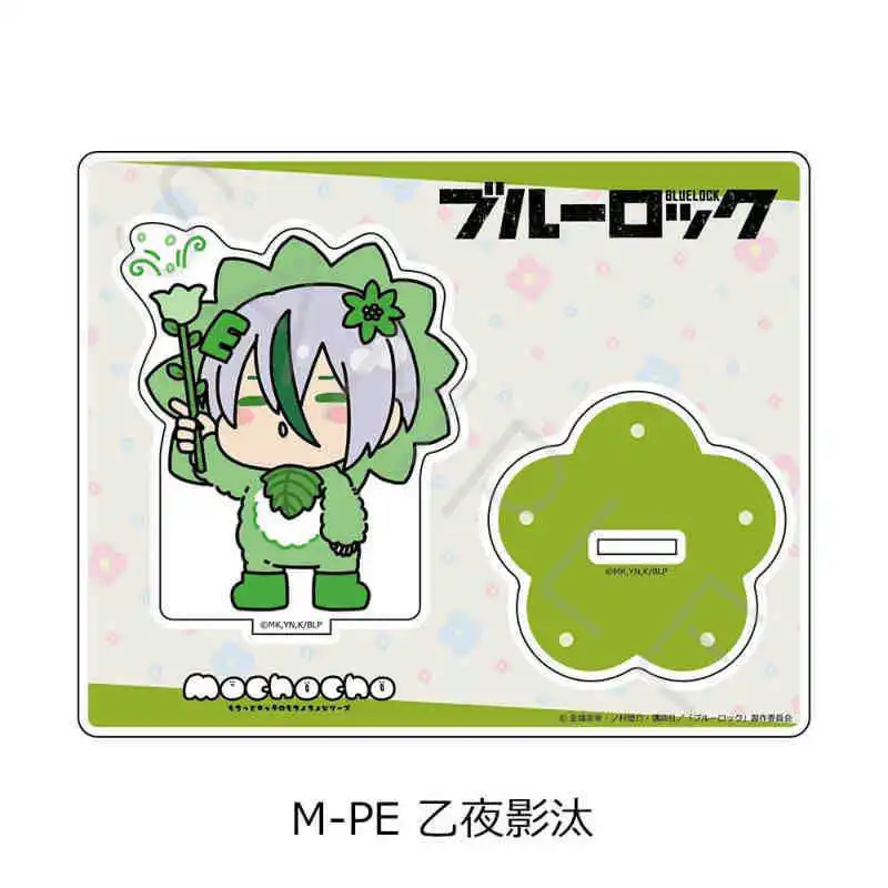 13cm/5.12in 블루 잠금 Mochocho 꽃 요정 아크릴 스탠드 장식품 컬렉션 데스크탑 디스플레이 소녀 문구 생일 선물