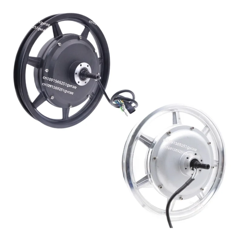 14-Inch Driving Car Brushless Toothless 400500W High-speed Rear Drive Motor 154 Type Folding Electric Vehicle Hub Motor