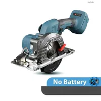 Brushless Circular Saw 5 Inch 125mm Multifunctional Cutting Tool Handheld Cordless Electric Chainsaw for 18V Battery