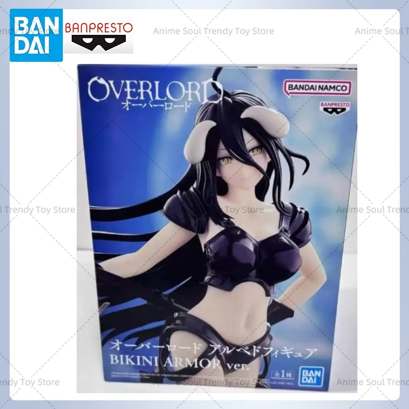 

Original BANDAI BANPRESTO OVERLORD IF Albedo BIKINI ARMOR Break Time Anime Figure Toys Relax time Model Collection Doll Gift AS