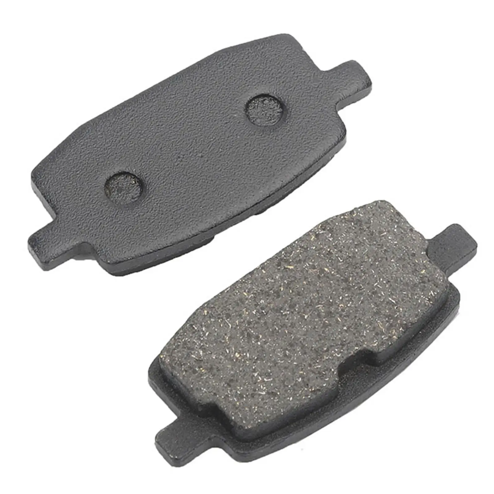 2Pcs Brake Pads Sturdy Simple Installation Compact Black for Gy6 50cc