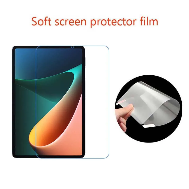 Matte Anti-Glare/ Clear HD Soft PET Screen Protector Protective Guard Film For Xiaomi Pad 5/ Pad 5 pro 11inch , 3pcs