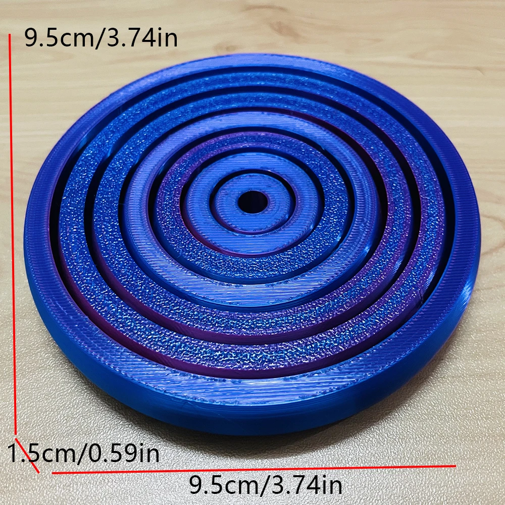 لعبة فيدجيت 7 سلسلة إنفينيتي، لعبة تخفيف التوتر الحسية المطبوعة ثلاثية الأبعاد للبالغين والأطفال، لعبة مكتب #6