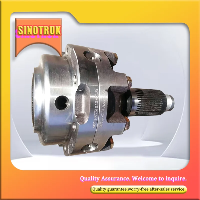 Preferred Inter-Axle Differential Assembly S2507050K5H Heavy-Duty Differential for Tonly 875B/875D Mining Dump-Trucks