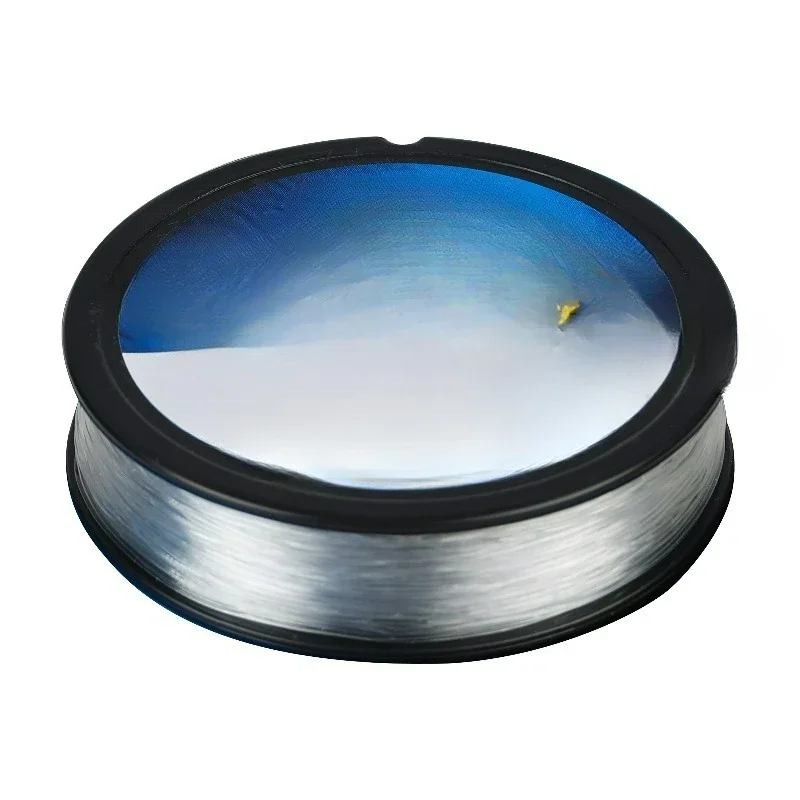 Leader Material Fluorocarbon Fishing Line, Clear, 6 lb Test Strength, 50 Yd