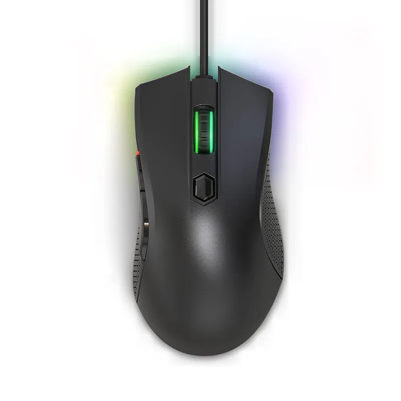 Lenovo Legion Gaming Mouse HEADSHOT แบบมีสาย USB Esports Optical เครื่องยนต์ 4 ระดับ DPI การยศาสตร์ 16.8 ล้านสี Light Skin-เช่น