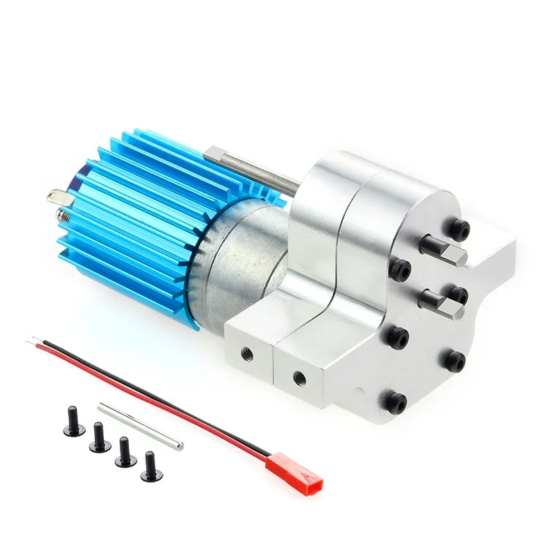 Metall-Transfergetriebe mit 370-Bürstenmotor für WPL B14 B16 B24 B36 C14 C24 JJRC Q60 MN D90 MN99S MN91 Geschwindigkeitsänderung aktualisiert
