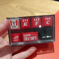 Kfc Keycap Mechanical Keyboard Rog Collaboration Diy Model Anime Cartoon Peripheral Toy Set Collection Ornaments Fans Gifts