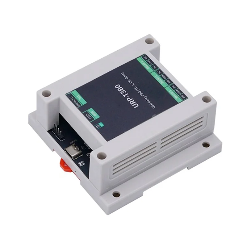 Industrial USB Relay PRO 3-Way Relay Isolation Rail USB/TTL Control Relay Forautomation Application