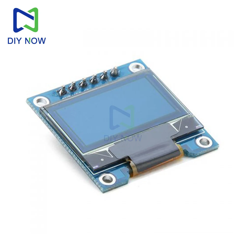 Mini 0,96 inch monochrome Oled-displaymodule 6-pins 3,3 V resolutie 128x64 besturingschip SSD1306 Spi/Iic