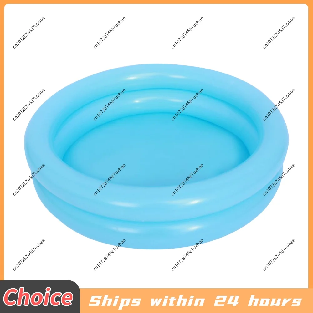 60CM Summer Baby Inflatable Swimming Pool Portable Kids Outdoors Sport Play Toys Round Basin Bathtub Garden Paddling for 0-3Y ﻿