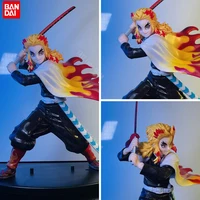 Hot Demon Slayer Anime Figure Tanjirou Agatsuma Zenitsu Kyoujurou Anime Model  Action Figure PVC collection Toy for Kids Gift 6