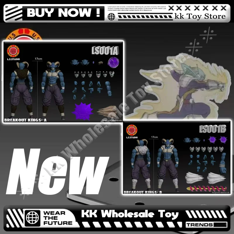 

2025.9 dragon ball L.S.Studio Super Moro LS Figure Breakout Kings A B Anime Action Figures Figurine Model Toys Customized