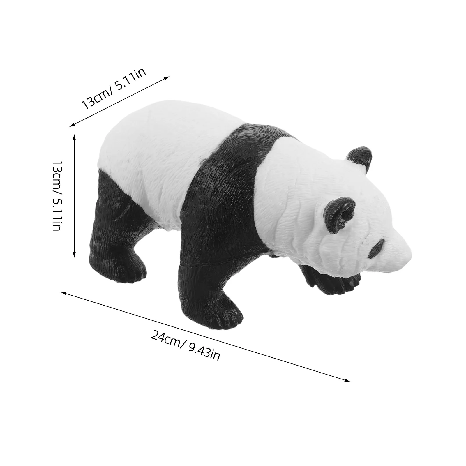 Realistic Statue Soft Rubber Small Animal Sculpture for Patio Pathway Porch Flower Bed Desk Asian Garden Decor