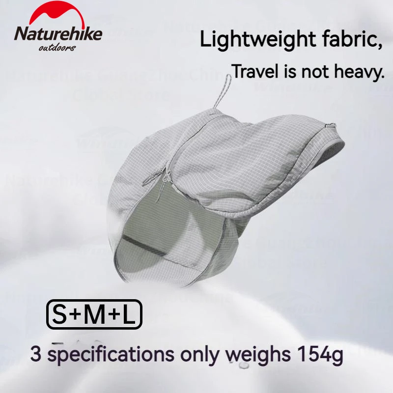 Naturehike 3 Pcs Set Travel Storage Bag Luggage Clothing Underwear Makeup Portable Suitcase Packing Cube Bag Home Storage Nylon