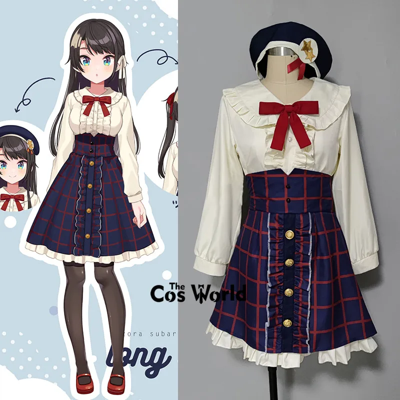 Japanese Virtual YouTuber VTuber Hololive Ozora Subaru Outfits Anime Customize Cosplay Costumes