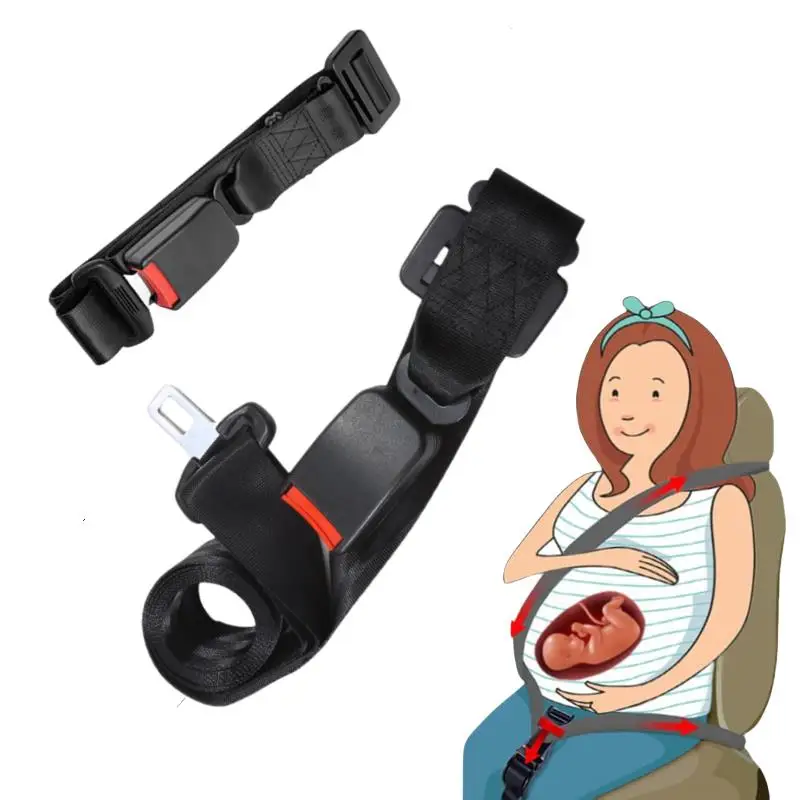 Pas bezpieczeństwa do fotelika samochodowego dla kobiety w ciąży Matki macierzyńskie Brzuch Unborn Baby Protector Adjuster Extender Kit Akcesoria