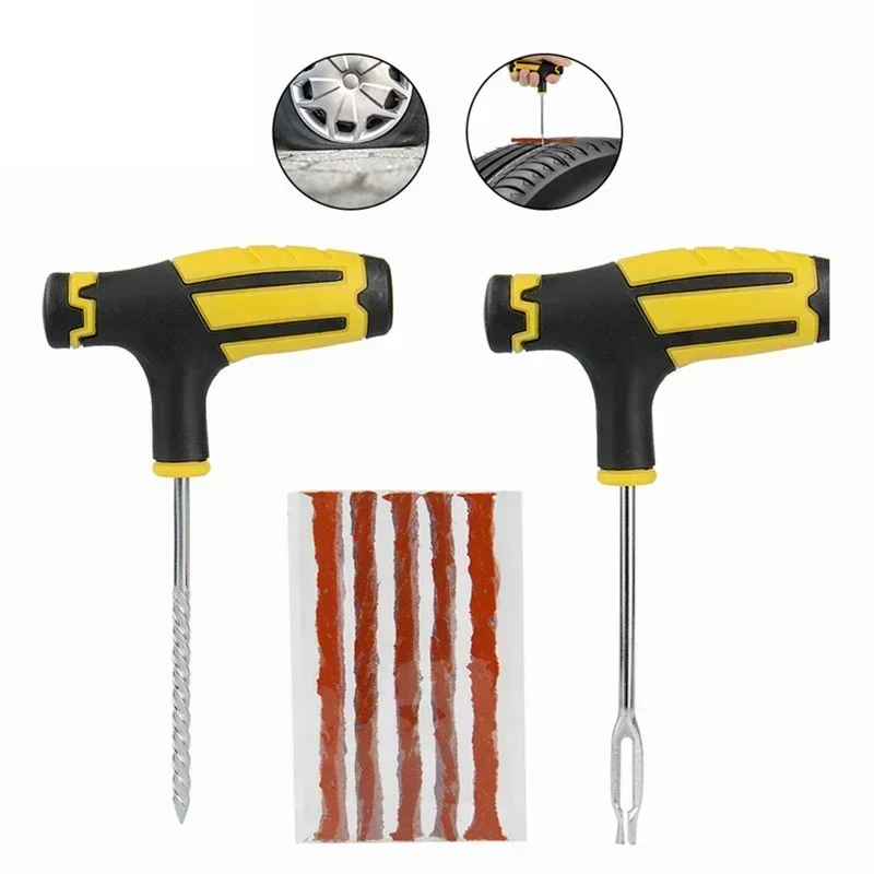 NEW Tyre Repairing Patch Tool Kit Studding Puncture Plug Garage Car Truck Motorcycle Tubeless Wheel Tire Repair Diagnostic Tool