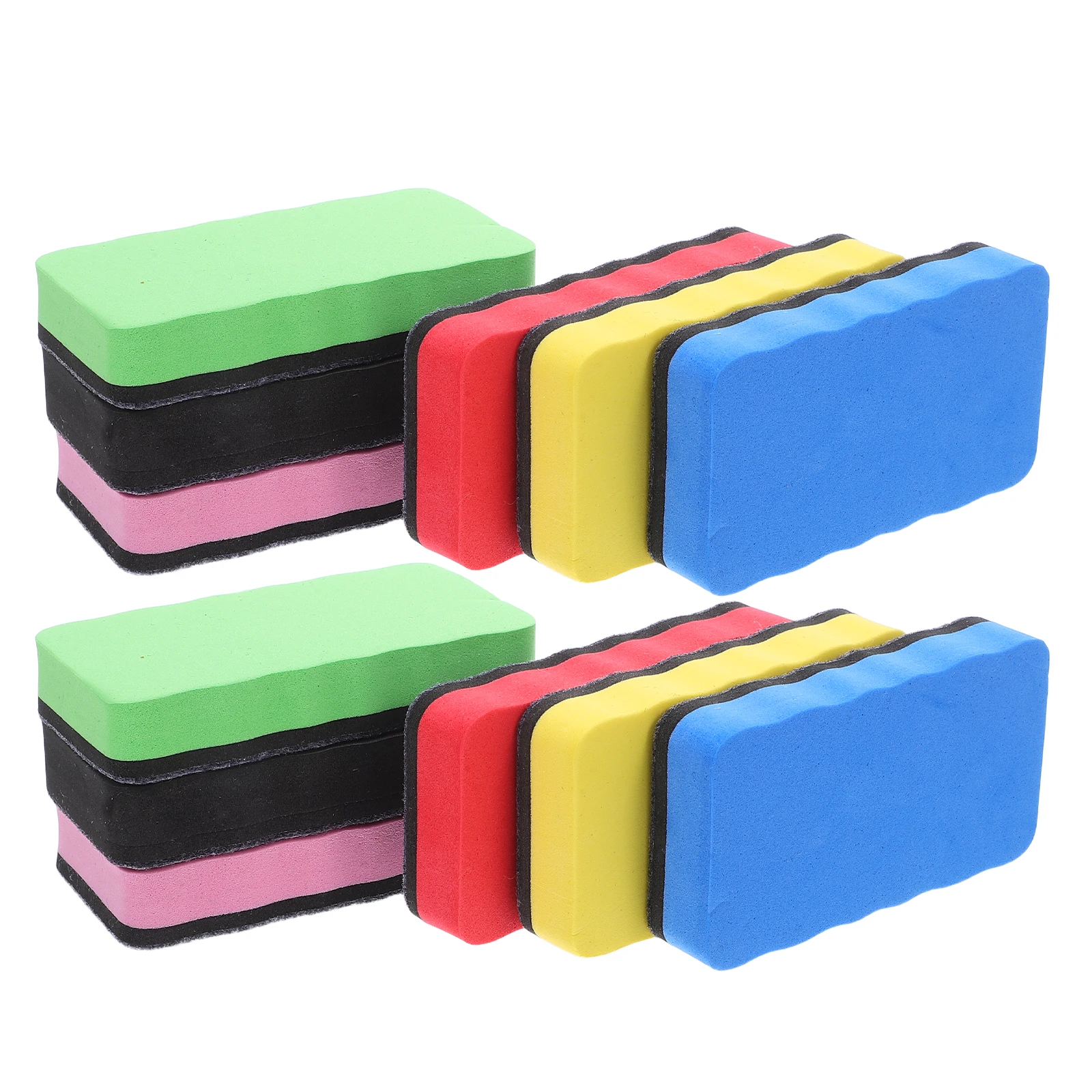 12 قطعة ممحاة السبورة المغناطيسية السائبة المحايات المغناطيسية الجافة محو السبورة الأنظف-اللوازم المكتبية الفصول الدراسية للمدرسة #2