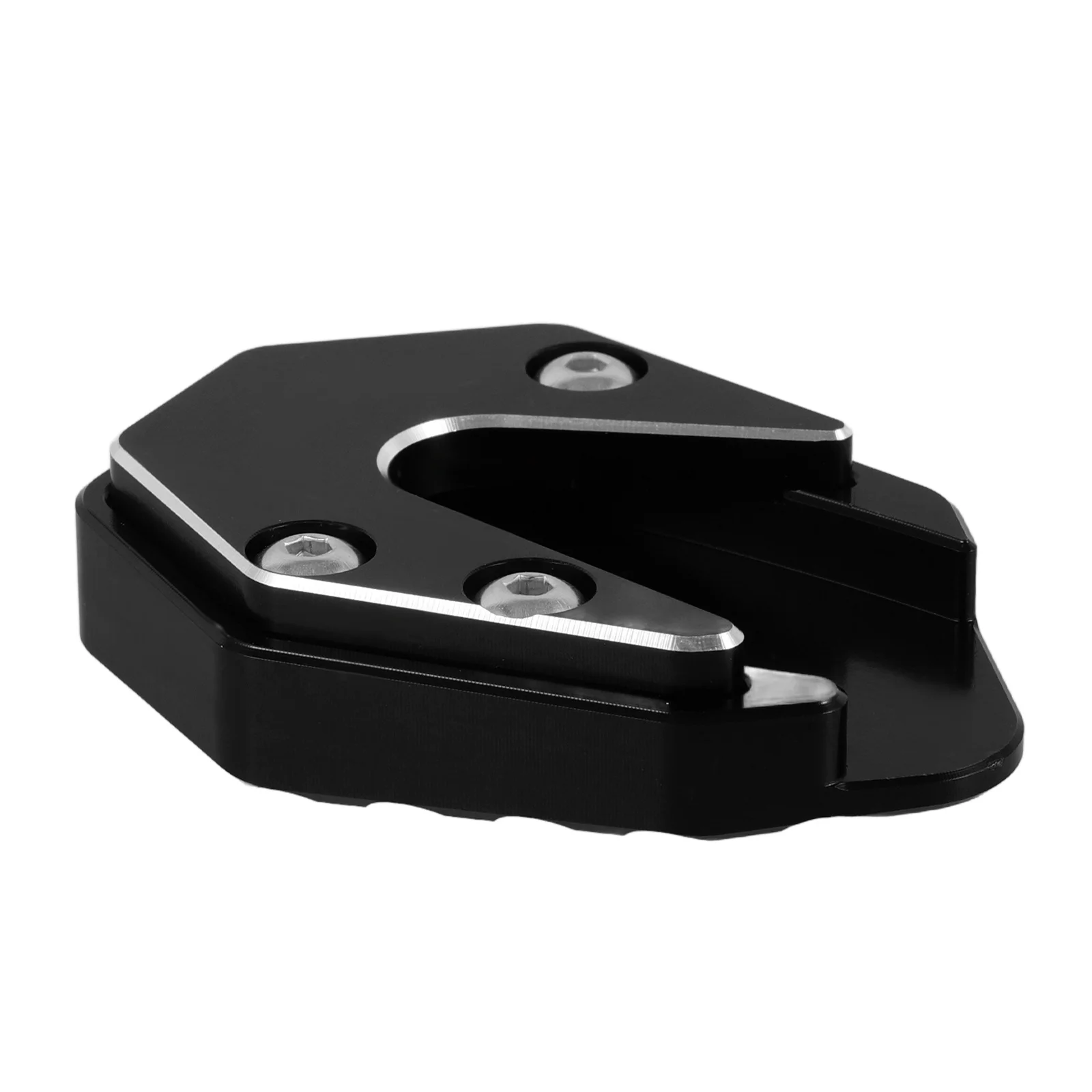 

Motorcycle Kickstand Pad Anti-Slip Wide Base Support Plate For Multiple Models Side Stand Mat Motorcycle Parts Accessories