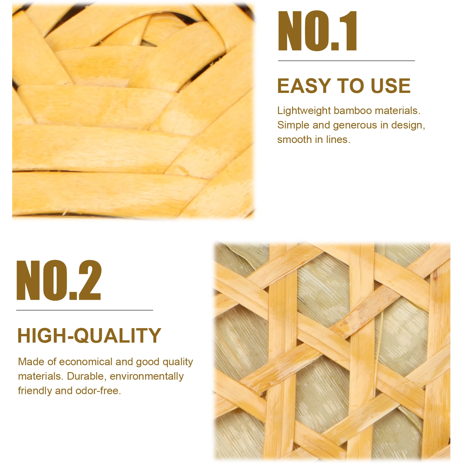 

1Pcs Bamboo Farmer Hat Weaving Sun Block Fishing Rain Proof Oriental Style Lightweight Uv Unisex Hat