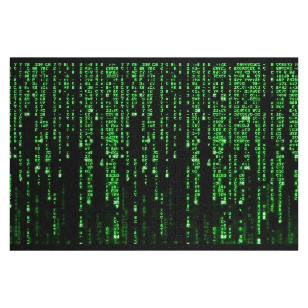 

Binary Code - The Matrix Program Jigsaw Puzzle Works Of Art Customs With Photo Personalized Kids Gifts Puzzle